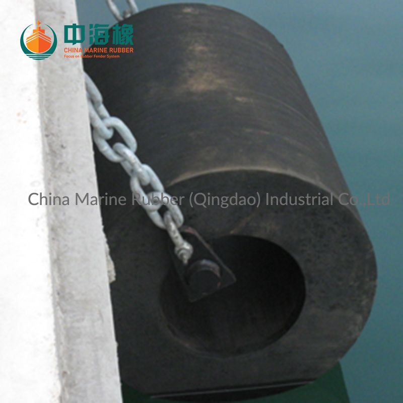 CMR-Y-1900mm x 950mm (OD X ID) 码头挡泥板 挡泥板橡胶 保险杠 船用挡泥板 圆柱形橡胶